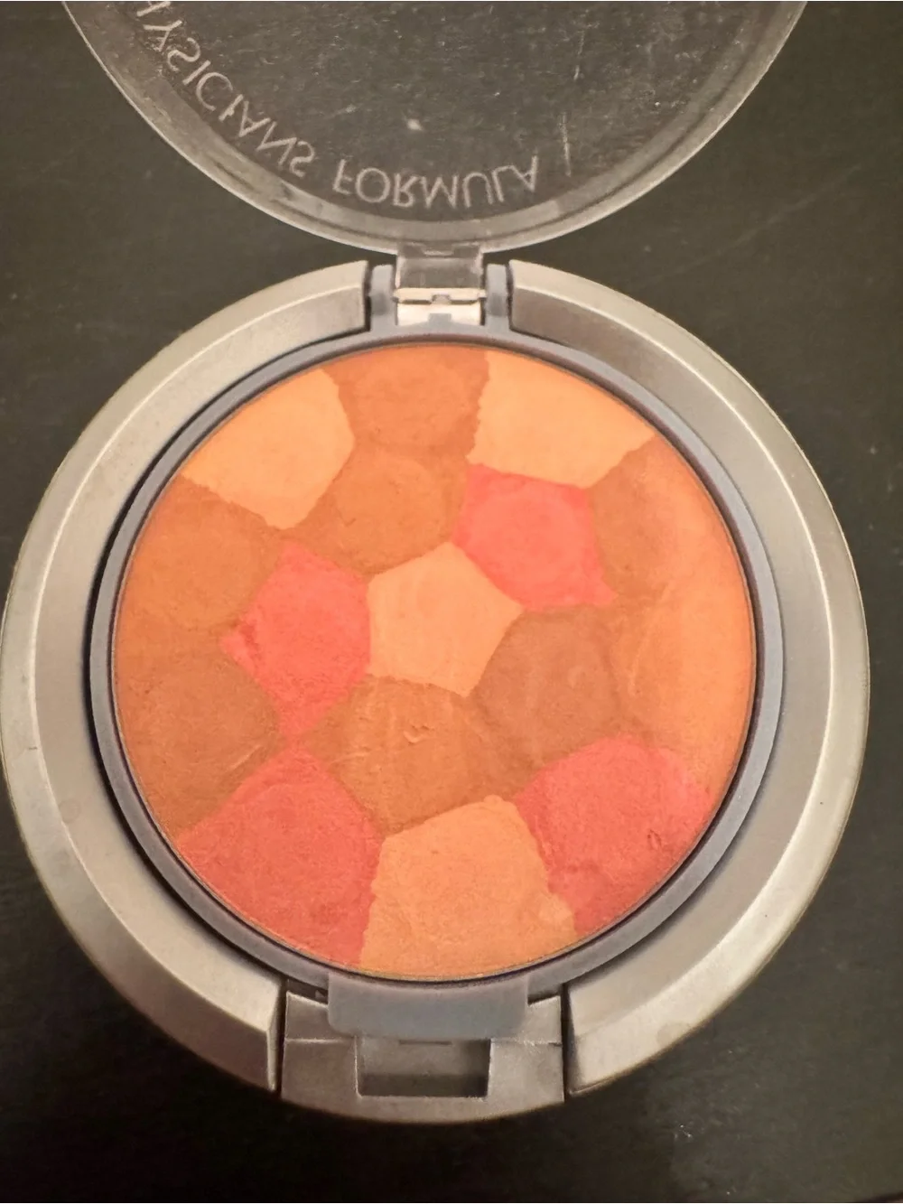 physicians formula powder palette multi colored blush blushing peach